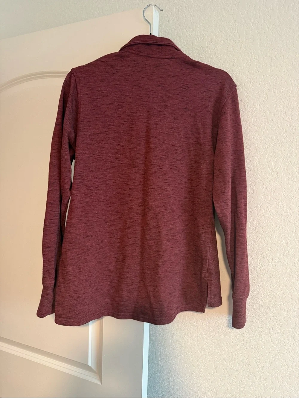 Unisex Champion Maroon 1/4 Zip Pullover with Texas A&M Logo